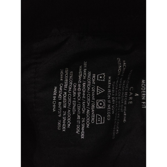 Ann Taylor Modern Fit Black Blue Colorblock Super Skinny Jeans Women's Size 4 - Picture 8 of 8